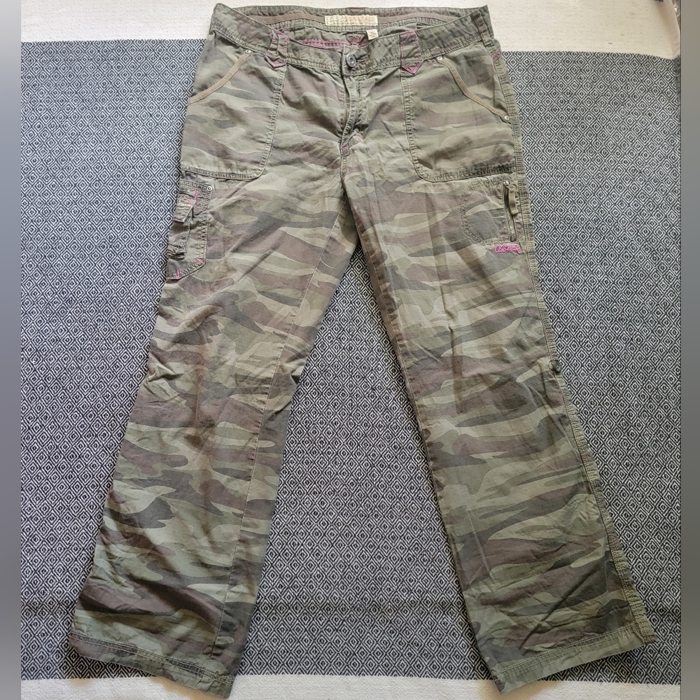 Cabela's Women's Camo Cargo Pants - Green & Brown